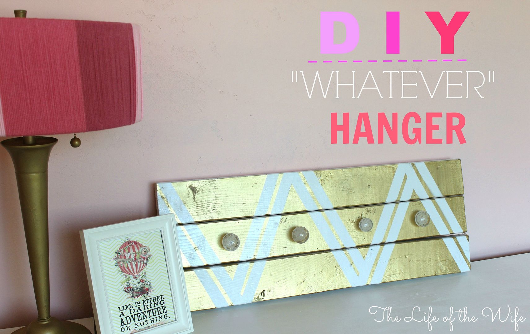 DIY hanger