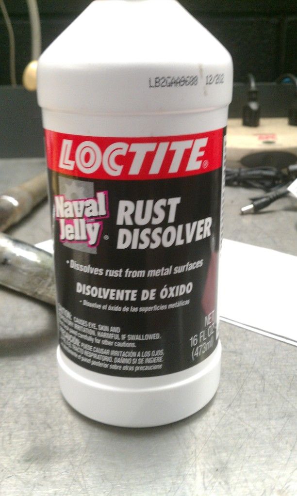 Loctite rust romever it works!!! Forums