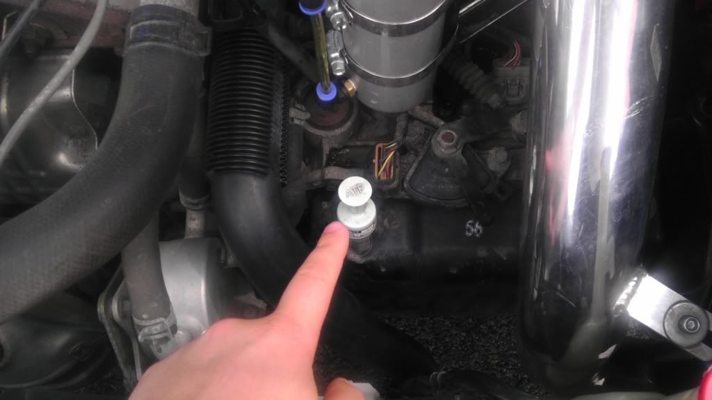 Can someone take a photo of the transmission dipstick? Mitsubishi