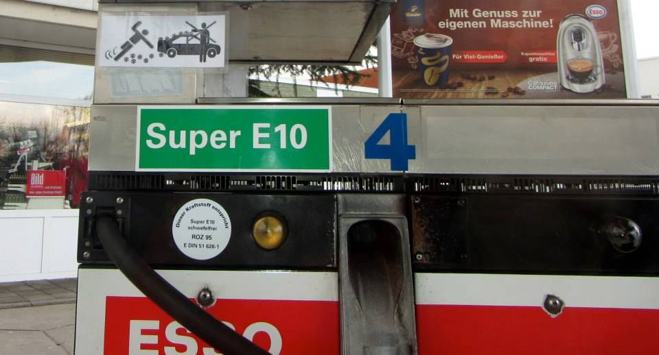 Gas station sign