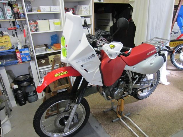 Honda xr650l adventure rider #5