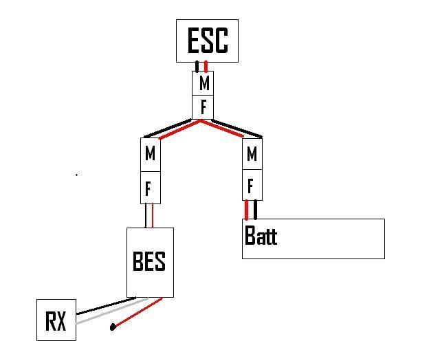 External BEC to Servo Amp Draw