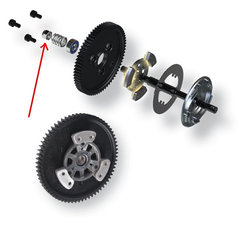 e revo slipper clutch assembly