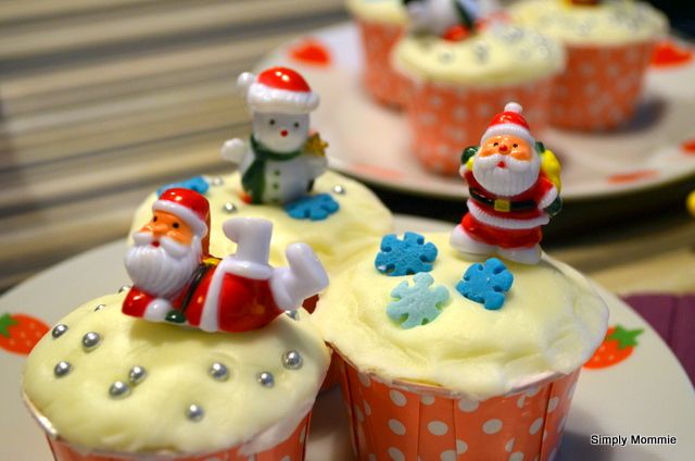 Christmas cupcakes for kids