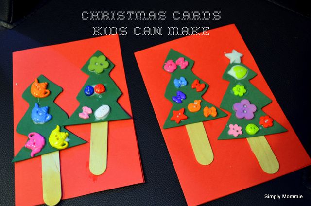 Christmas cards kids can make