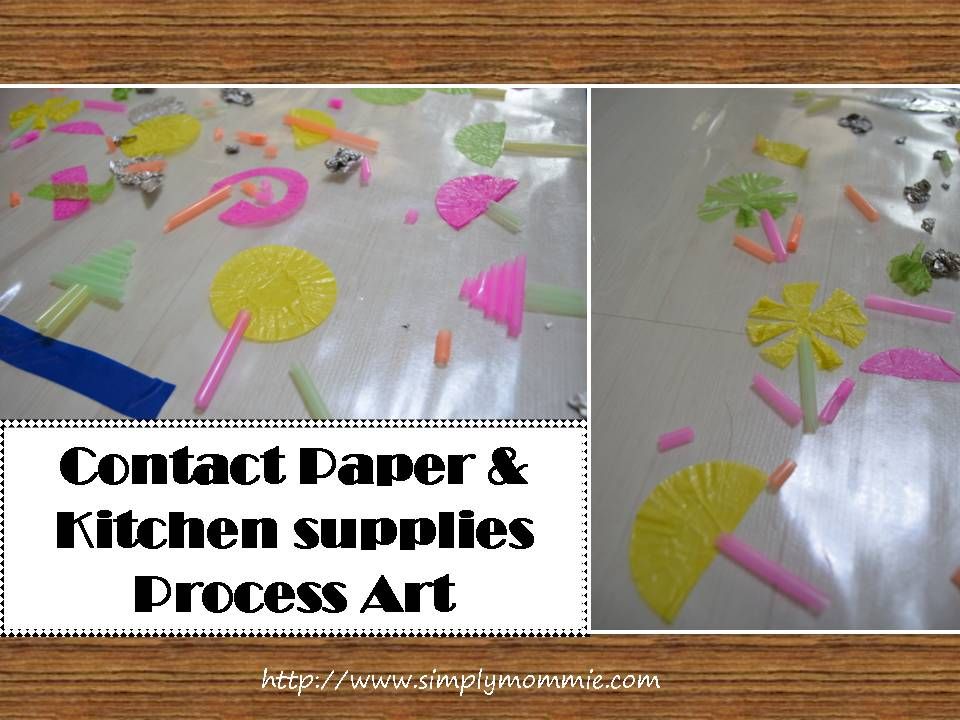 Ways to Use Contact Paper With Kids - Mess for Less