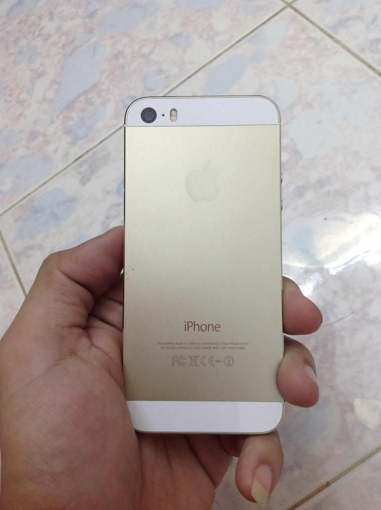 Bán IPhone 5S 16Gb quốc tế vàng GOLD , Dính Icloud trong , máy nghiêm túc 99%