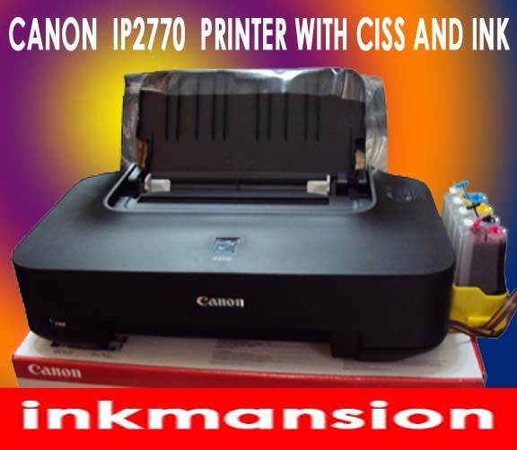 CANON PIXMA PRINTERS CONVERT TO CONTINUOUS INK SUPPLY SYSTEM (CISS)