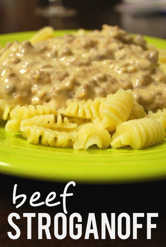 Beef Stroganoff