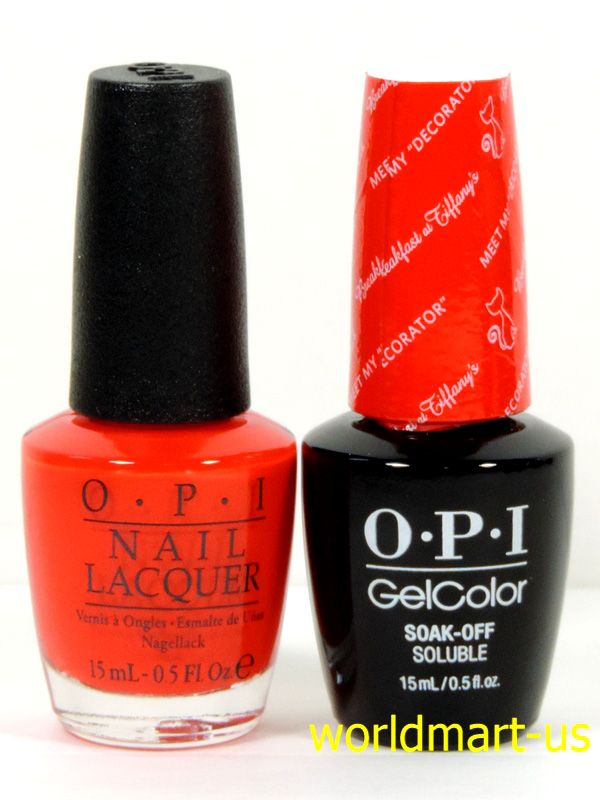 Opi Gel Nail Polish Breakfast At Tiffany S H07 Meet My