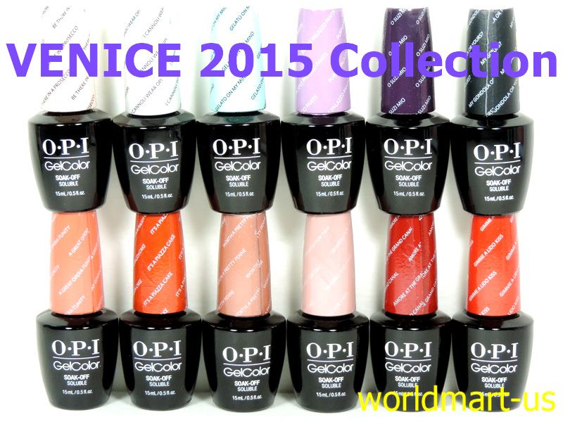 Opi Nail Color Chart 2015