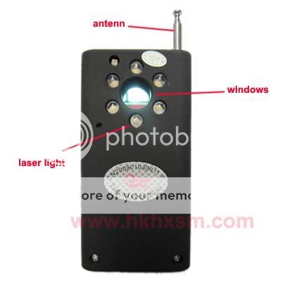 New Multi Detector Wireline Wireless Camera Bug Finder